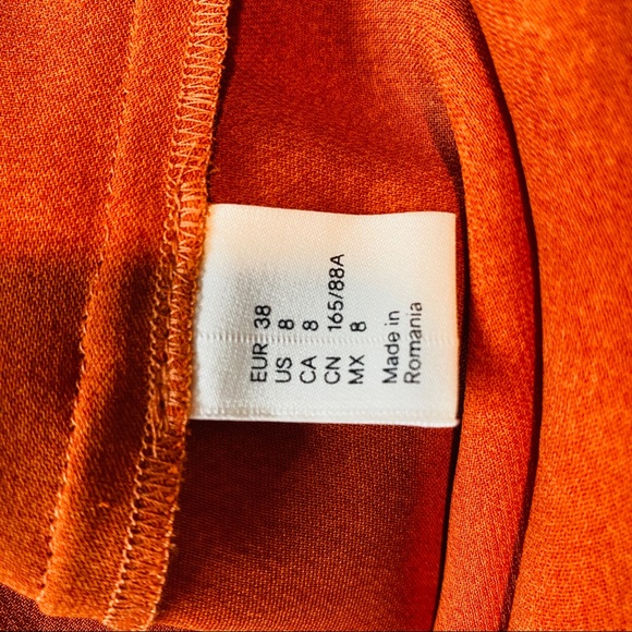 H&M Studio A/W 2015 Exclusive Line Peek A Boo Long Sleeve Top Size 8 - Picture 6 of 8